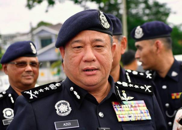 Ketua Polis Perak, Datuk Azizi Mat Aris. - fotoBERNAMA