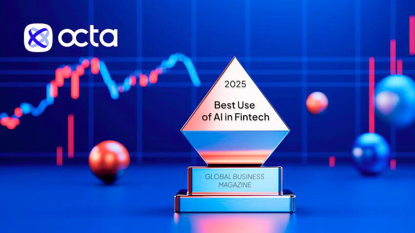 Octa broker receives the ‘Best use of AI in fintech’ award