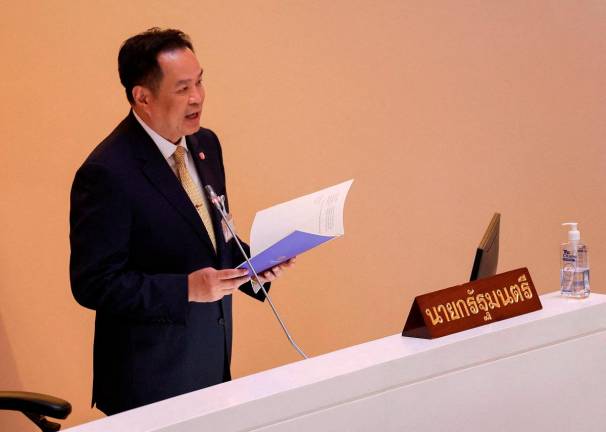 Perdana Menteri Thailand Anutin Charnvirakul. - Gambar fail Reuters