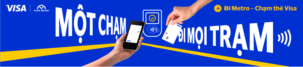 Visa offers seamless tap-to-ride experiences for Visa cardholders on Ho Chi Minh City Metro Line 1