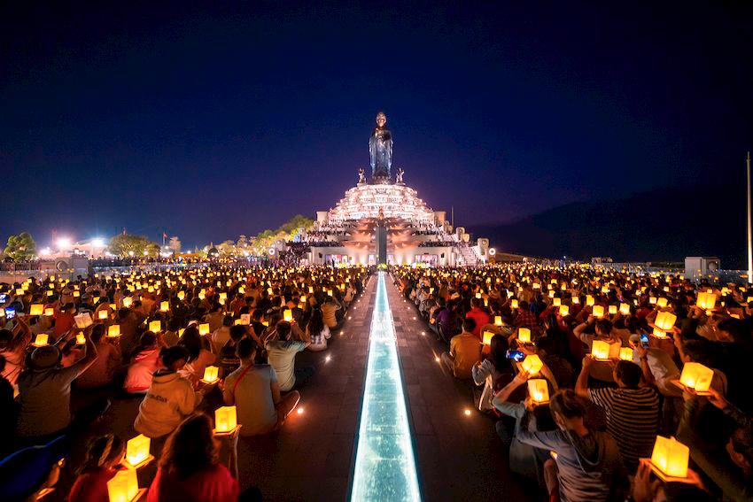 Ba Den Mountain will be the host of large-scale events for Vesak 2025