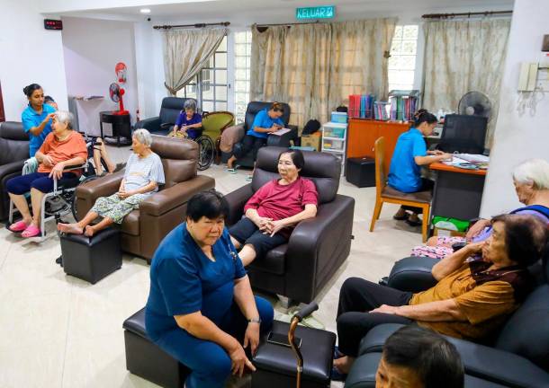 Mohd Daud said it is essential that older adults have access to tailored services, including home-based and palliative care. – AMIRUL SYAFIQ/THESUN
