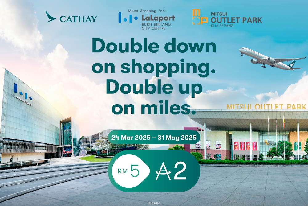 Cathay expands lifestyle offerings in Southeast Asia with Mitsui Mall Group partnership in Malaysia