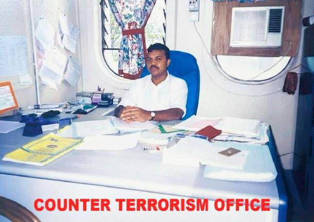 Deputy Inspector-General Tan Sri Ayob Khan Mydin Pitchay in his younger days as an officer under the Special Branch’s Counter Terrorism Office. - Pic courtesy Ayob Khan Mydin Pitchay Facebook page