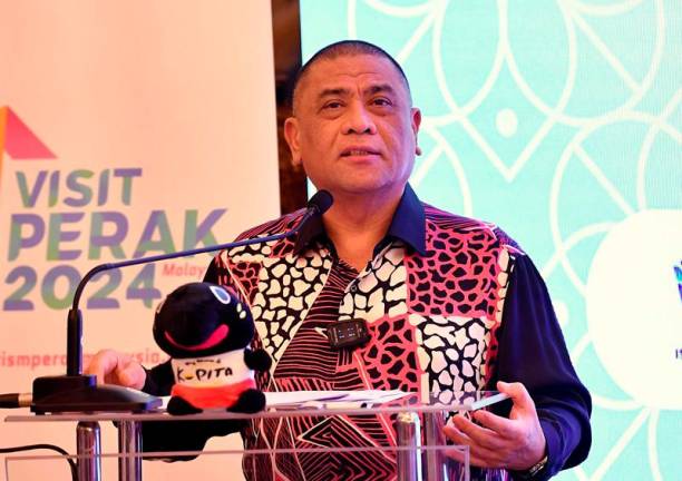 Menteri Besar Perak, Datuk Seri Saarani Mohamad. - fotoBERNAMA