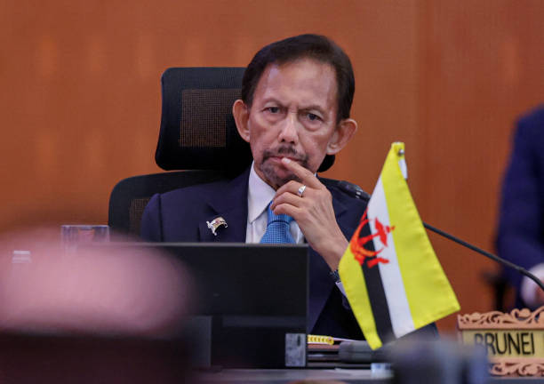 Sultan of Brunei, Sultan Hassanal Bolkiah. - BERNAMApix