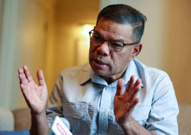 Home Minister, Datuk Seri Saifuddin Nasution Ismail. - BERNAMApix