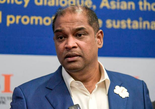 PKR deputy information chief I Datuk Seri R. Ramanan - BERNAMApix