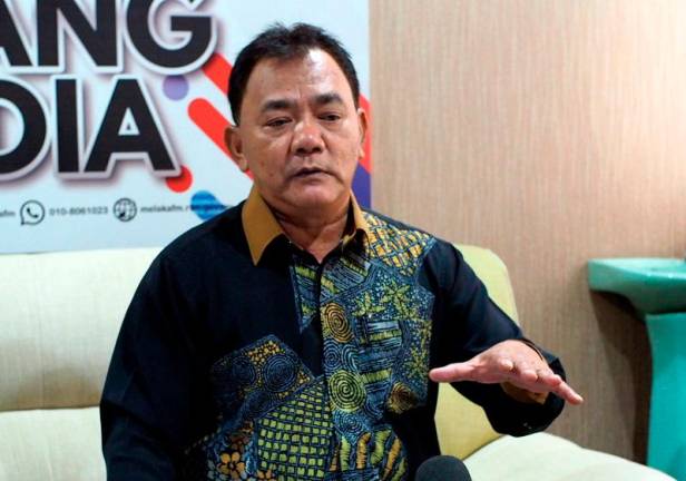 Melaka Education, Higher Education and Religious Affairs Committee chairman, Datuk Rahmad Mariman. - BERNAMApix