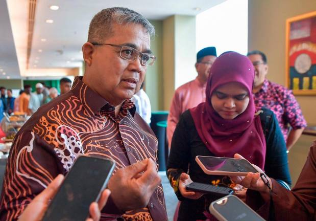National Unity Minister, Datuk Aaron Ago Dagang. - BERNAMApix