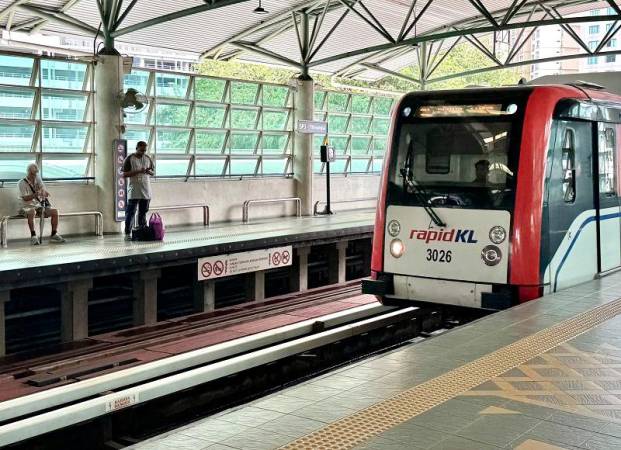 Titiwangsa LRT station. Pix for visual purpose only - ADAM AMIR HAMZAH/THESUN