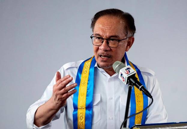 Prime Minister, Datuk Seri Anwar Ibrahim. - BERNAMApix