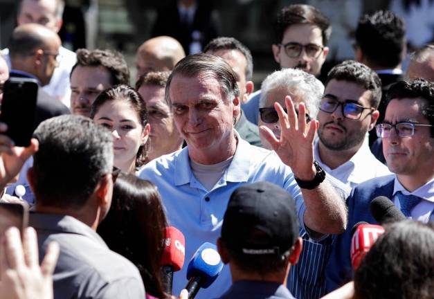 Brazil’s former president, Jair Bolsonaro. - AFPpix