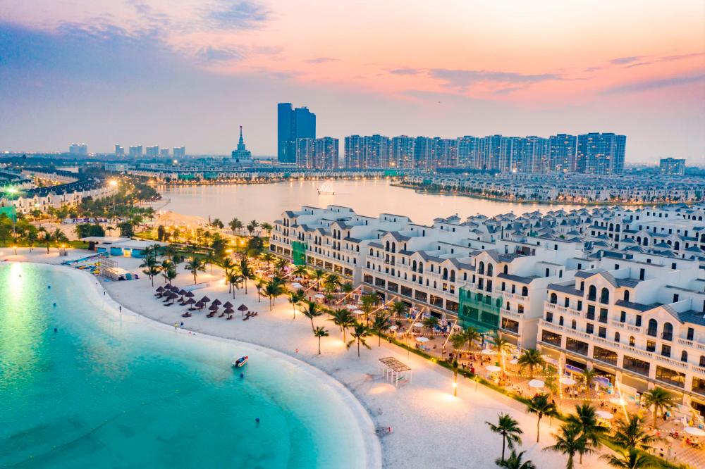 Vinhomes Ocean Park 1 urban area, part of the Vingroup ecosystem.