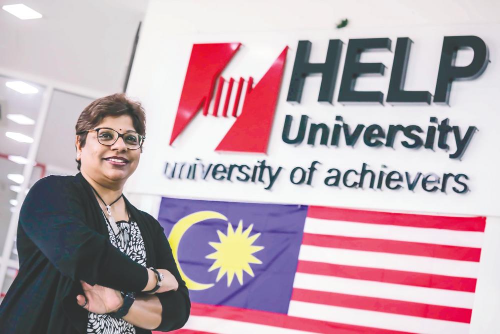 Vasantha Punniamoorthy: “Our graduates can now do the CLP, the Malaysian Bar exams and go on to become practising lawyers.” – Adib Rawi Yahya/theSun