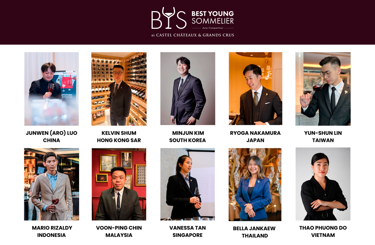 Castel Châteaux & Grands Crus Announces the Best Young Sommelier Competition – Asia Edition 2025 to showcase the talent of aspiring sommeliers across 10 regions in Asia $!Castel Châteaux & Grands Crus Announces the Best Young Sommelier Competition – Asia Edition 2025 to showcase the talent of aspiring sommeliers across 10 regions in Asia