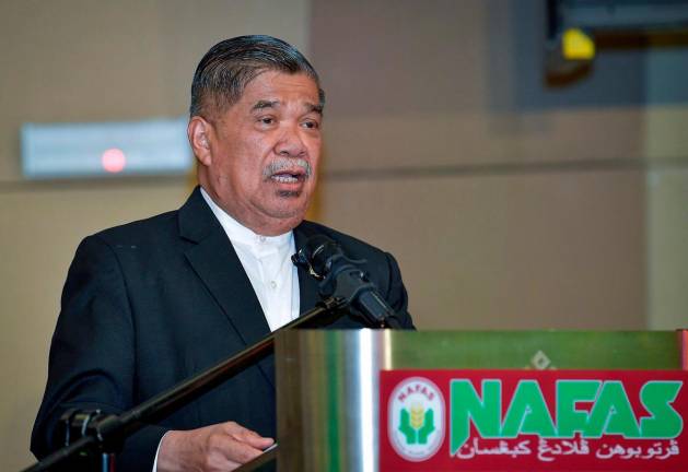 Agriculture and Food Security Minister, Datuk Seri Mohamad Sabu. - BERNAMApix