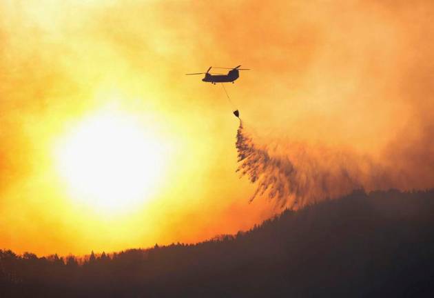 Japan's worst wildfire in half a century spreads