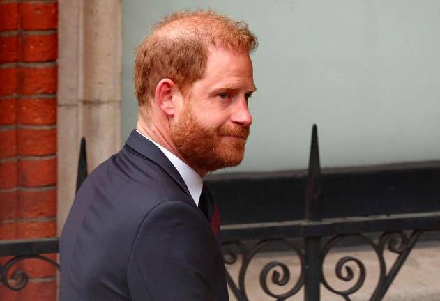 Britain’s Prince Harry, Duke of Sussex. - AFPpix