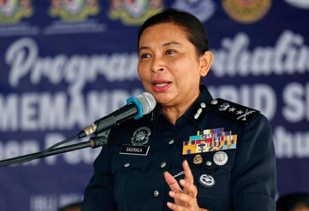 Timbalan Ketua Polis Selangor, Datuk S. Sasikala Devi. - fotoBERNAMA