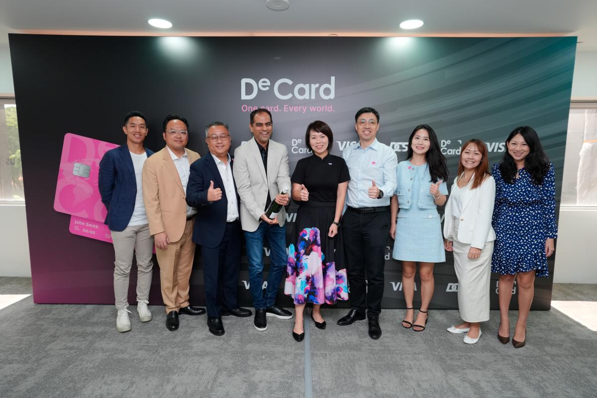 DCS and Visa launch DeCard Visa card — a micro credit card that supports both fiat and digital asset top-ups.