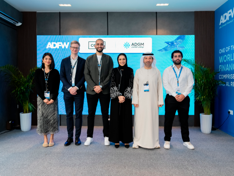 Carta and ADGM representatives at Abu Dhabi Finance Week 2024