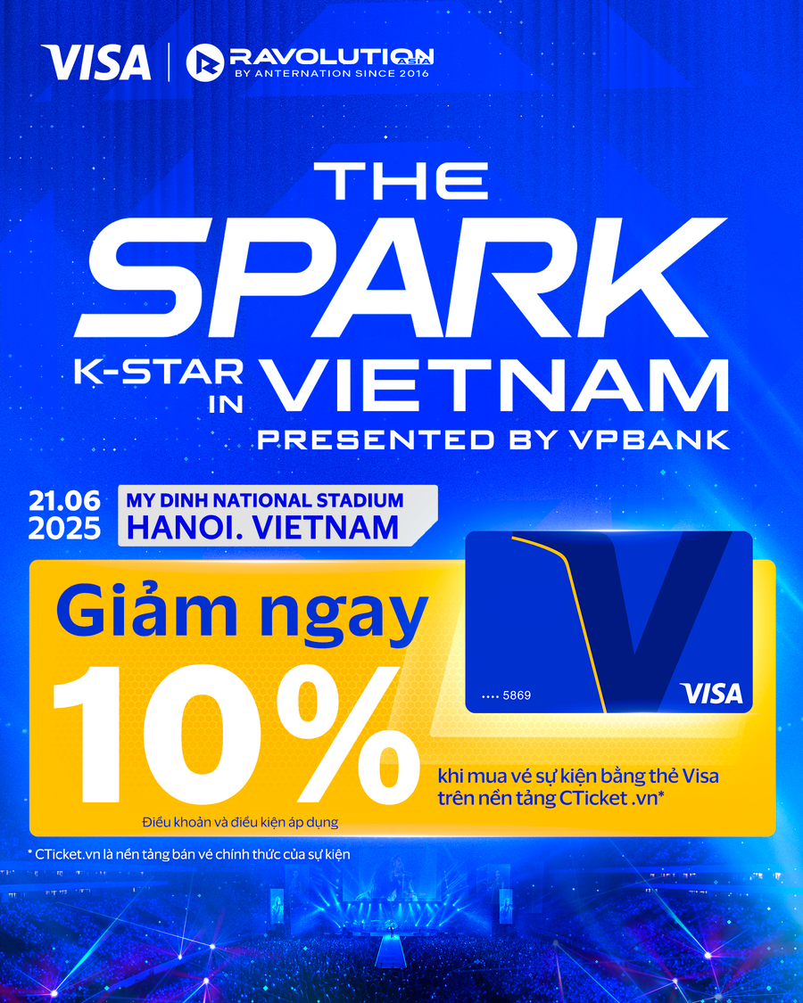 Visa announces its role as Official Payment Partner for K-Star Spark in Vietnam – presented by VPBank $!Visa announces its role as Official Payment Partner for K-Star Spark in Vietnam – presented by VPBank