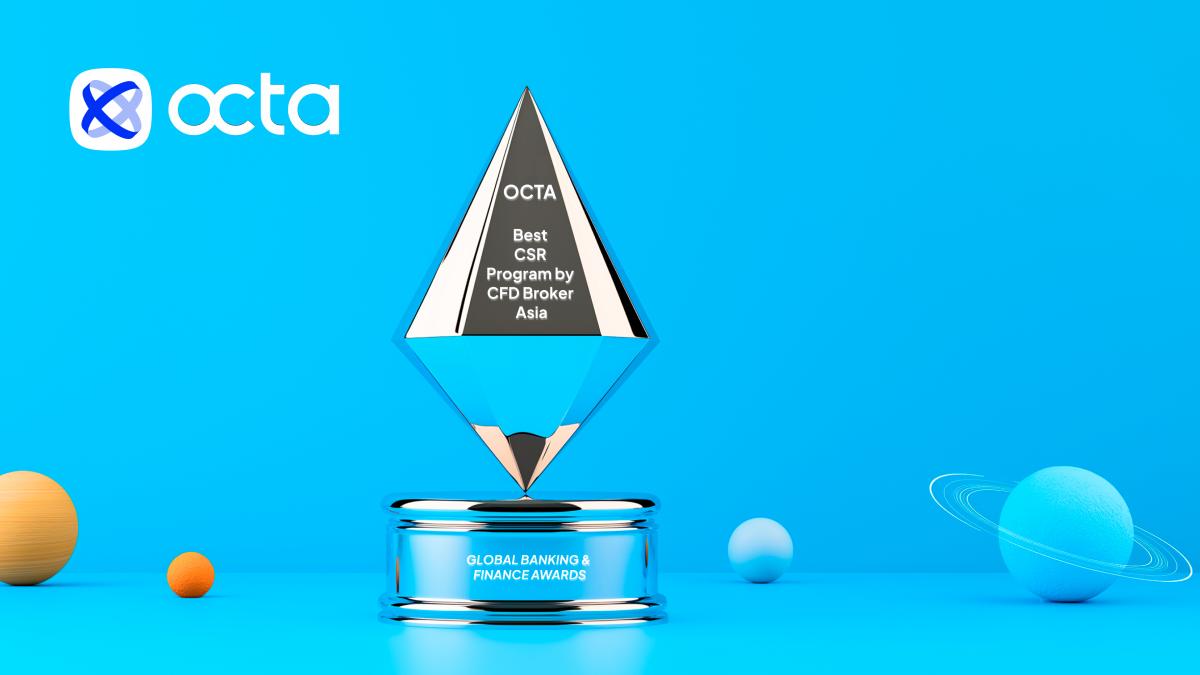 Octa receives the ‘Best CSR program by CFD broker Asia 2025’ award