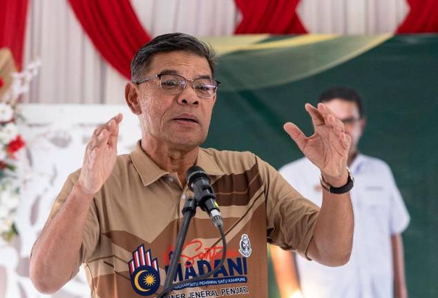 Home Minister, Datuk Seri Saifuddin Nasution Ismail. - BERNAMApix