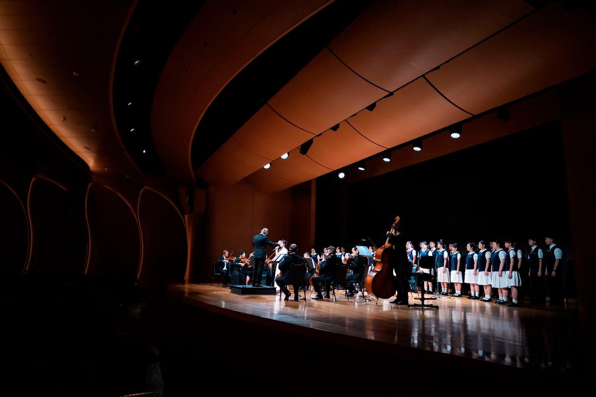 The Auditorium at Galaxy International Convention Center offered an acoustic masterstroke for the audience to enjoy the Monaco Zhangomusiq Concertmasters Orchestra. $!The Auditorium at Galaxy International Convention Center offered an acoustic masterstroke for the audience to enjoy the Monaco Zhangomusiq Concertmasters Orchestra.