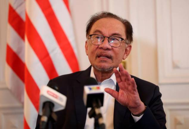 Prime Minister, Anwar Ibrahim. - BERNAMAPIX