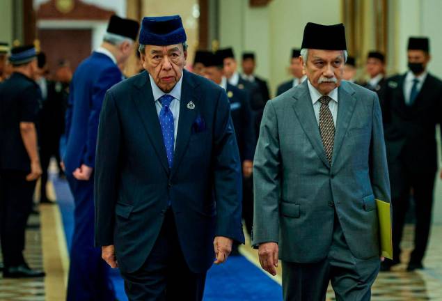 - The 269th Conference of Rulers was presided over by the Sultan of Selangor, Sultan Sharafuddin Idris Shah at the Istana Negara, today. -Bernama pic