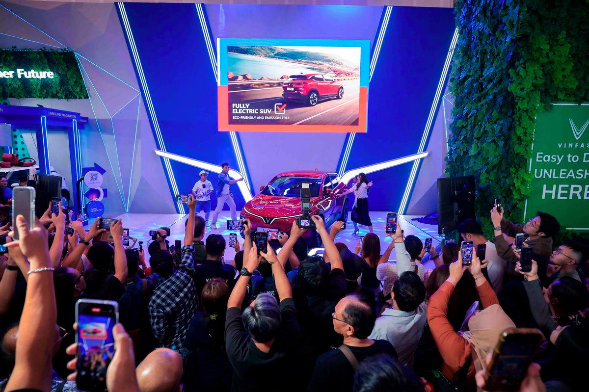 VinFast announces limited-time offers for VF 6 buyers and other EV models at the event. $!VinFast announces limited-time offers for VF 6 buyers and other EV models at the event.
