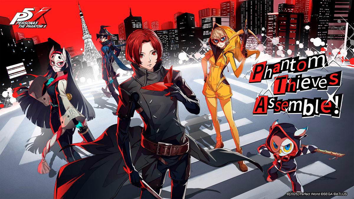 New Release of The Persona5 Series, The Phantom X Confirms Southeast Asia Release Date. Pre-registration Is Now Open
