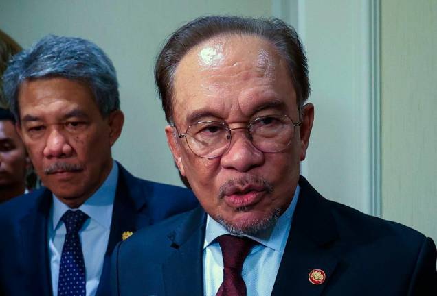 Perdana Menteri Datuk Seri Anwar Ibrahim - fotoBERNAMA