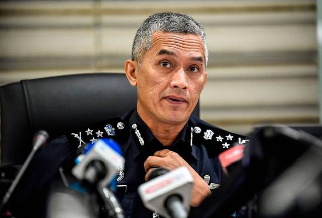Bukit Aman Criminal Investigation Department director Datuk Seri Mohd Shuhaily Mohd Zain - BERNAMApix