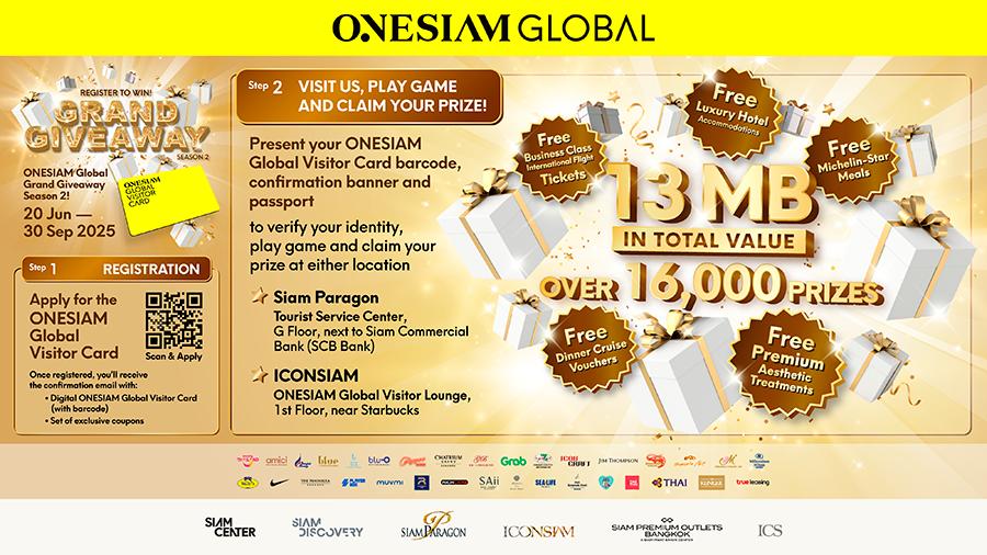 How to participate and enter the ONESIAM Global Grand Giveaway Campaign $!How to participate and enter the ONESIAM Global Grand Giveaway Campaign