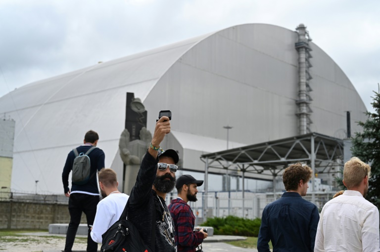 The hit TV series “Chernobyl” has attracted a new generation of selfie-taking tourists to the nuclear disaster zone. — AFP