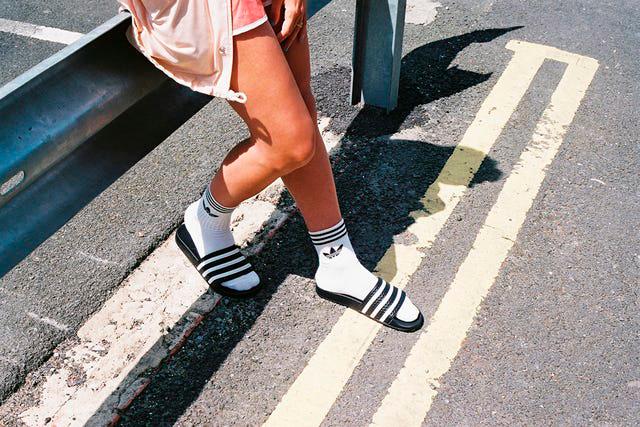 adidas slippers about you