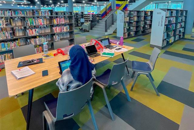 Ghazali said many assume public libraries are outdated without seeing the improvements, adding that libraries are strategic agents for community development. - AMIRUL SYAFIQ/THESUN