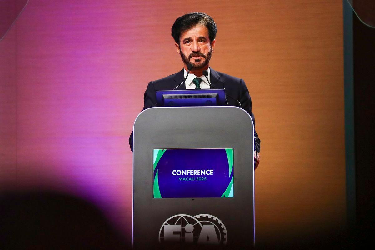 Mohammed Ben Sulayem, FIA President, said he was delighted to have been able to host the conference in such an exceptional venue. $!Mohammed Ben Sulayem, FIA President, said he was delighted to have been able to host the conference in such an exceptional venue.