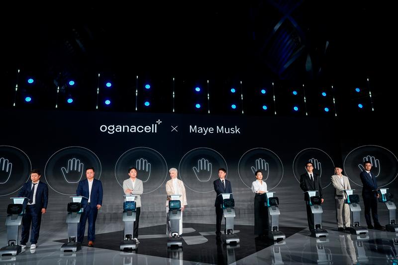 $!Shinemage Group Appoints Maye Musk and Song Seung Heon as Brand Ambassadors for Oganacell