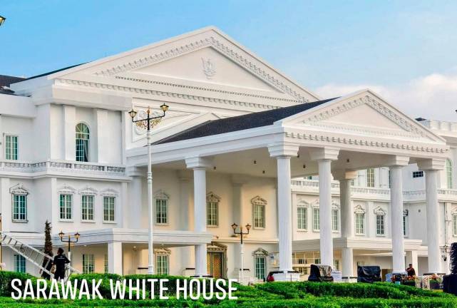The New Office for Premier Sarawak in Petra Jaya. - Pic shared online by Jiwa Rakyat via X