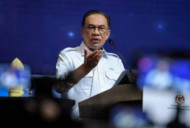 Prime Minister, Datuk Seri Anwar Ibrahim. - BERNAMApix