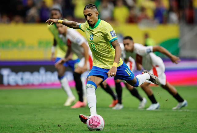 Brazilian professional footballer, Raphinha. - REUTERSpix