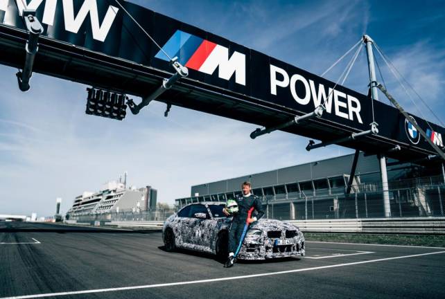 BMW M2 CS sets record-breaking lap at Nurburgring