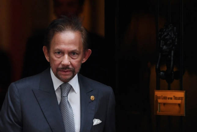 Brunei’s Sultan Hassanal Bolkiah. - AFPpix