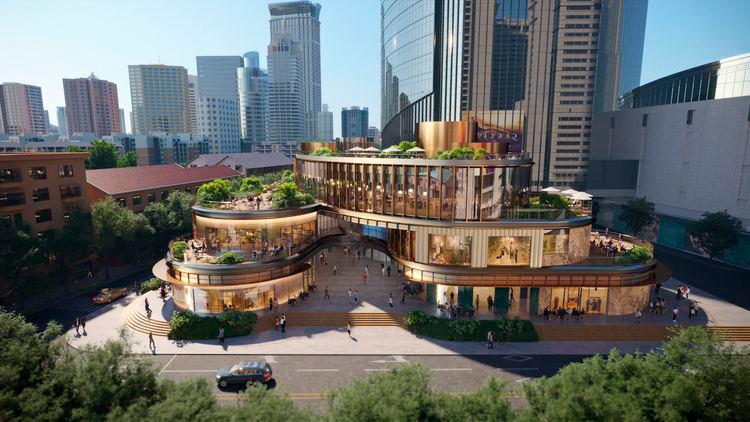 Artist’s impression of Plaza 66 Pavilion Extension $!Artist’s impression of Plaza 66 Pavilion Extension