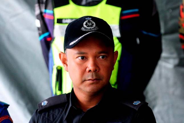 Ketua Polis Daerah Cameron Highlands, Supt Azri Ramli. - fotoBERNAMA