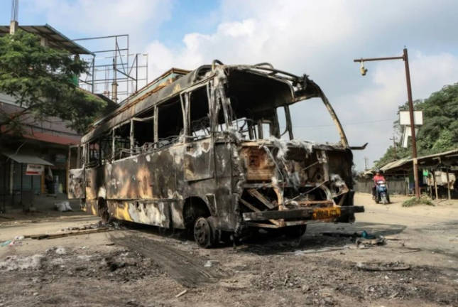 Manipur in India’s northeast has been rocked by periodic clashes for more than two years between the predominantly Hindu Meitei majority and the mainly Christian Kuki community. - AFPpix